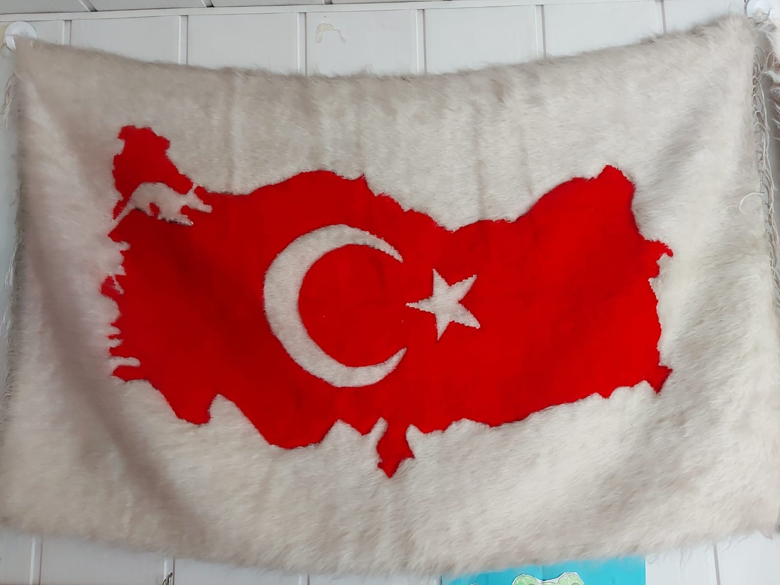 El Dokuması Türkiye Haritası